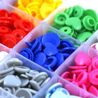 150Sets KAM Snap Button With Snaps Pliers T3/T5 Plastic Buttons For Clothes Bibs Rain Coat Press Stud Fasteners Sewing Crafts 2