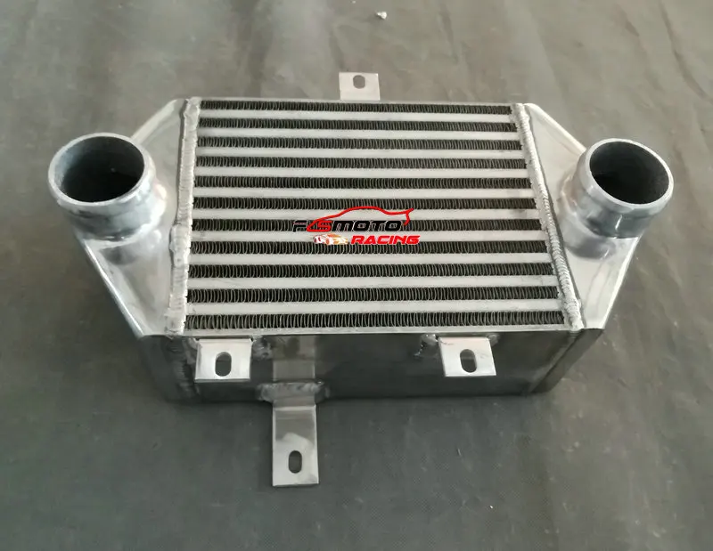 Intercooler de aluminio para coche, Intercooler de entrada y salida de 2,25 pulgadas para Toyota