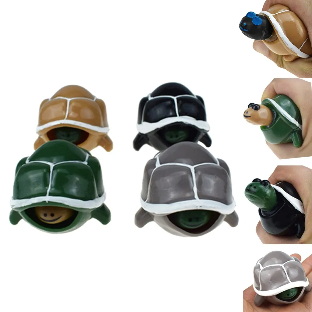 Для раннего обучения детей забавные обучающие игрушки для детей милые черепашки животных черепаха сенсорная Игрушка снятие стресса игрушка Подарки W923