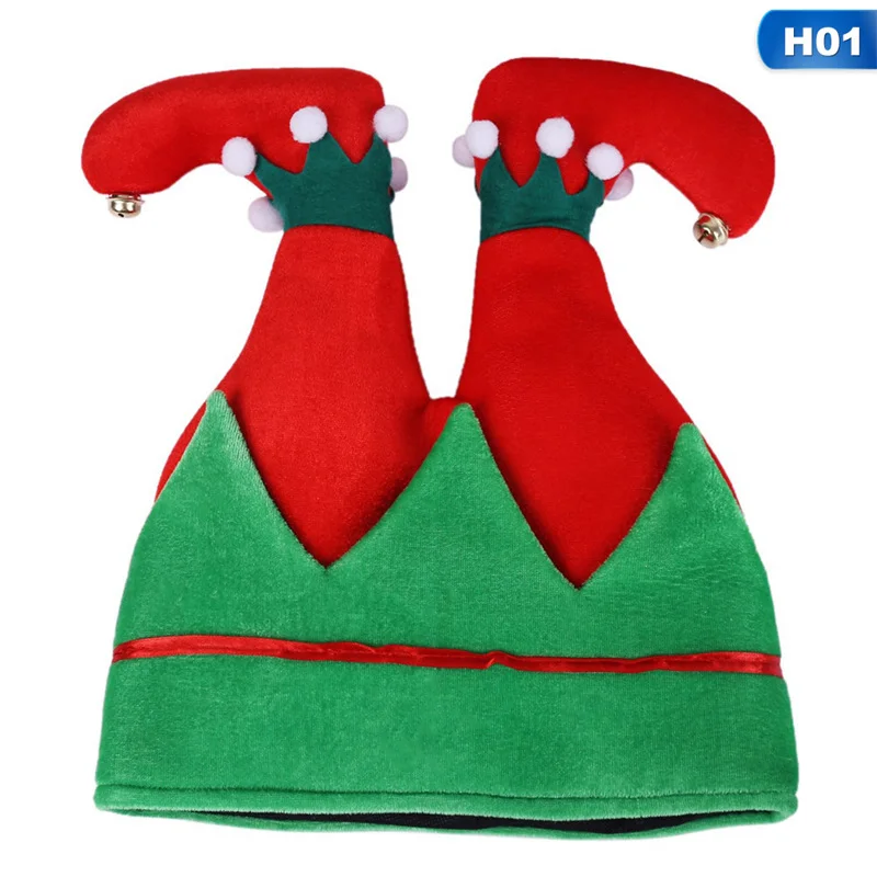 1 Pcs Christmas Hat Children Adult Hat Spring Hat Funny Party Christmas Tree Costume Christmas Elf Inverted Cap Christmas Hat
