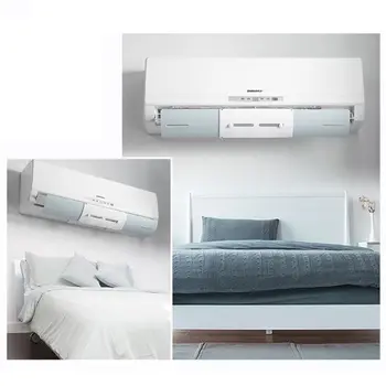 

Adjustable Air Conditioner Cover Windshield Air Conditioning Baffle Shield Wind Guide Month Straight Anti-wind Shield