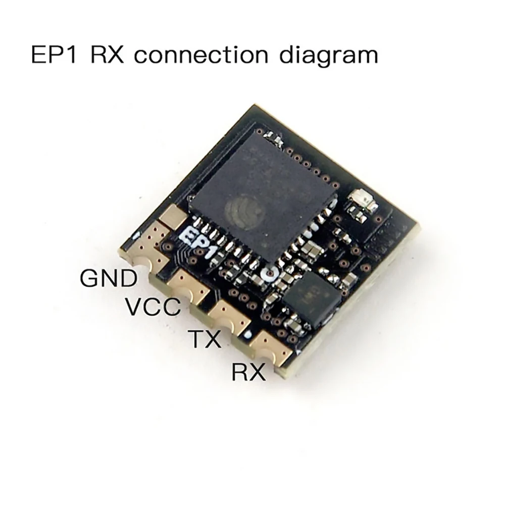 HappyModel ExpressLRS ELRS 2.4G RX SX1280 Nano Long Range Receiver PP EP1 EP2 RX 10X10mm for RC Airplane FPV Long Range LR4 LR7 thumbnail 3
