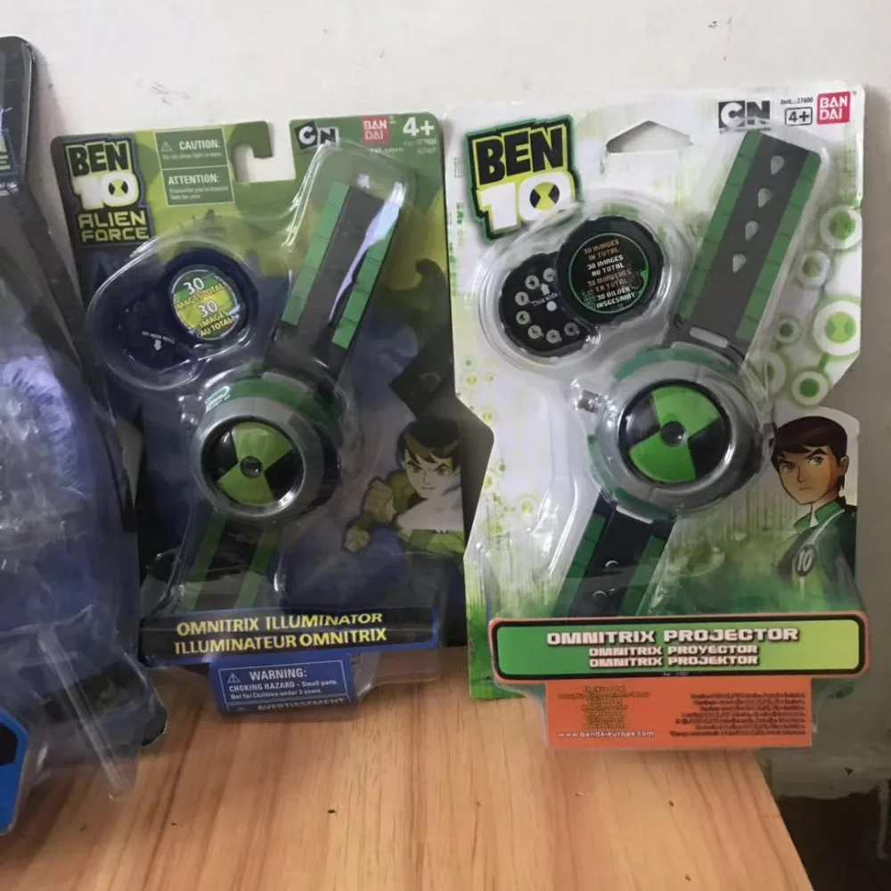 Популярные 3 стиля Ben 10 Ultimate Omnitrix часы стиль Япония проецирующие часы Ben10 часы игрушка Рождественский подарок для детей