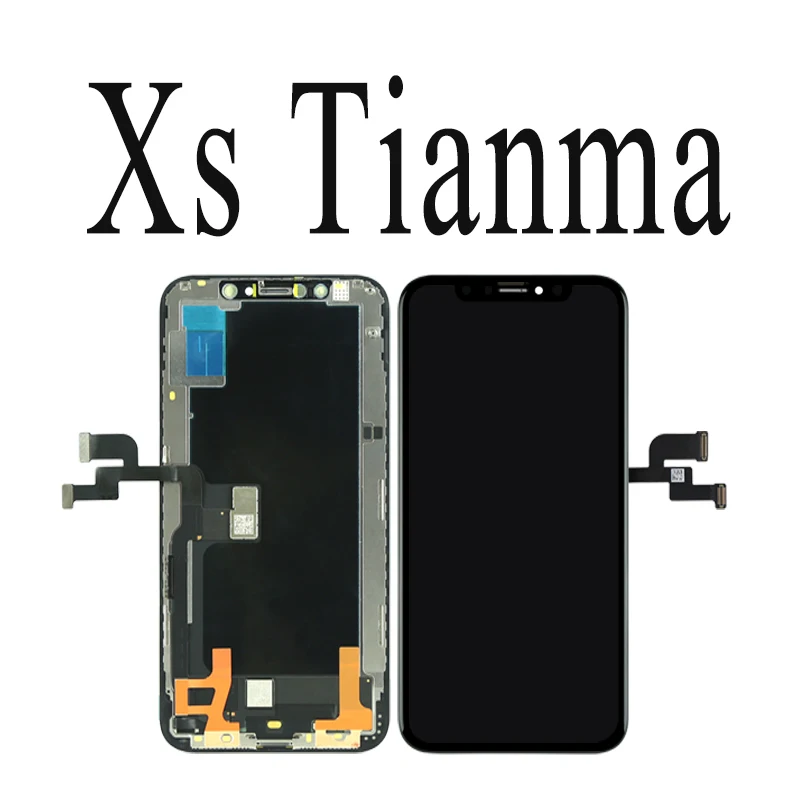 Для iPhone X lcd XS сенсорный экран без битых пикселей OLED OEM панель в сборе для iPhone XS Max XR ЖК-дисплей Запасная часть - Цвет: for XS Tianma