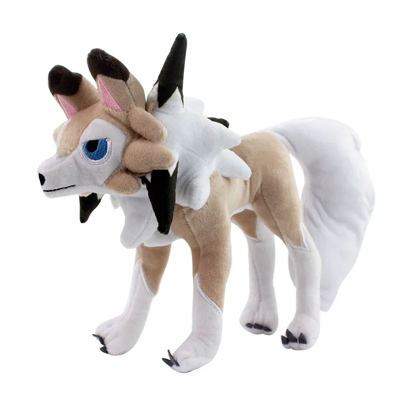 4 стиля 22-28 см Горячие Peluche детские игрушки Lycanroc Сумерки форма рок Плюшевые мультфильм аниме милая кукла рождественский подарок для детей