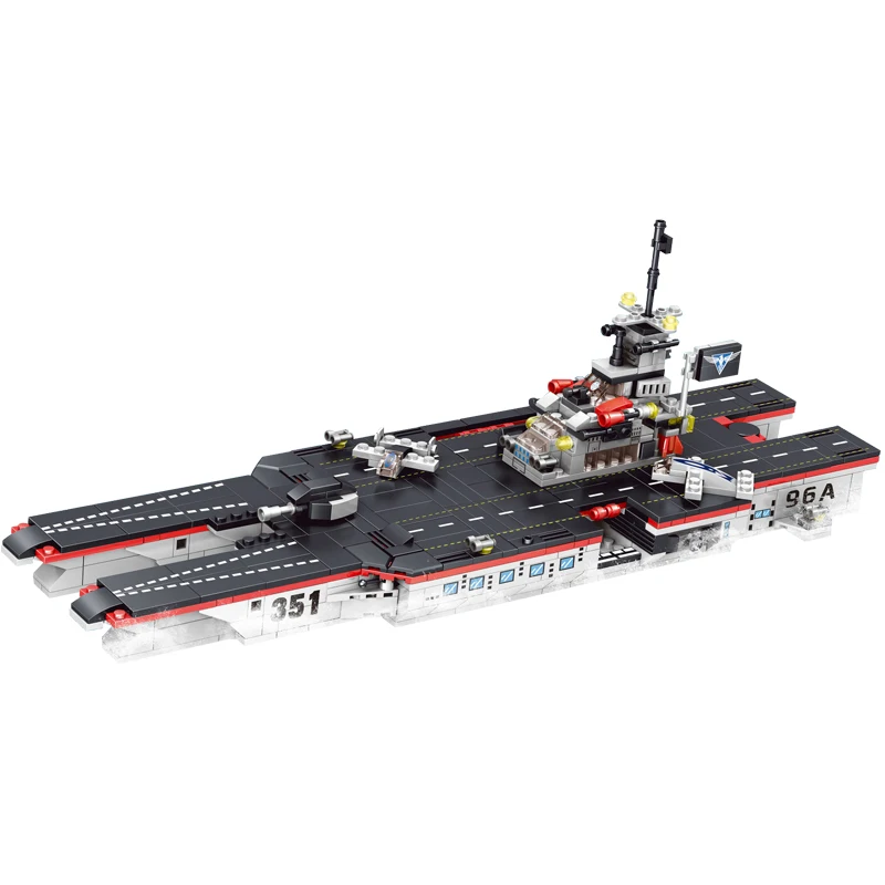 

For LEGOing Military Ship Sniper Battleship Fighter 8-In-1 Model Building Blocks Toys For Children For LEGOing Military Sets
