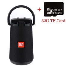 30W High power wireless bluetooth speaker outdoor waterproof caixa de som portable audio ubwoofer with AUX TF Card Box TG138