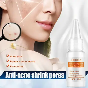 

Shrink Pores Serum Pore Tightens Refining Moisturizing Whitening Essence Control Care Oil Skin Essence Anti-aging I3V3
