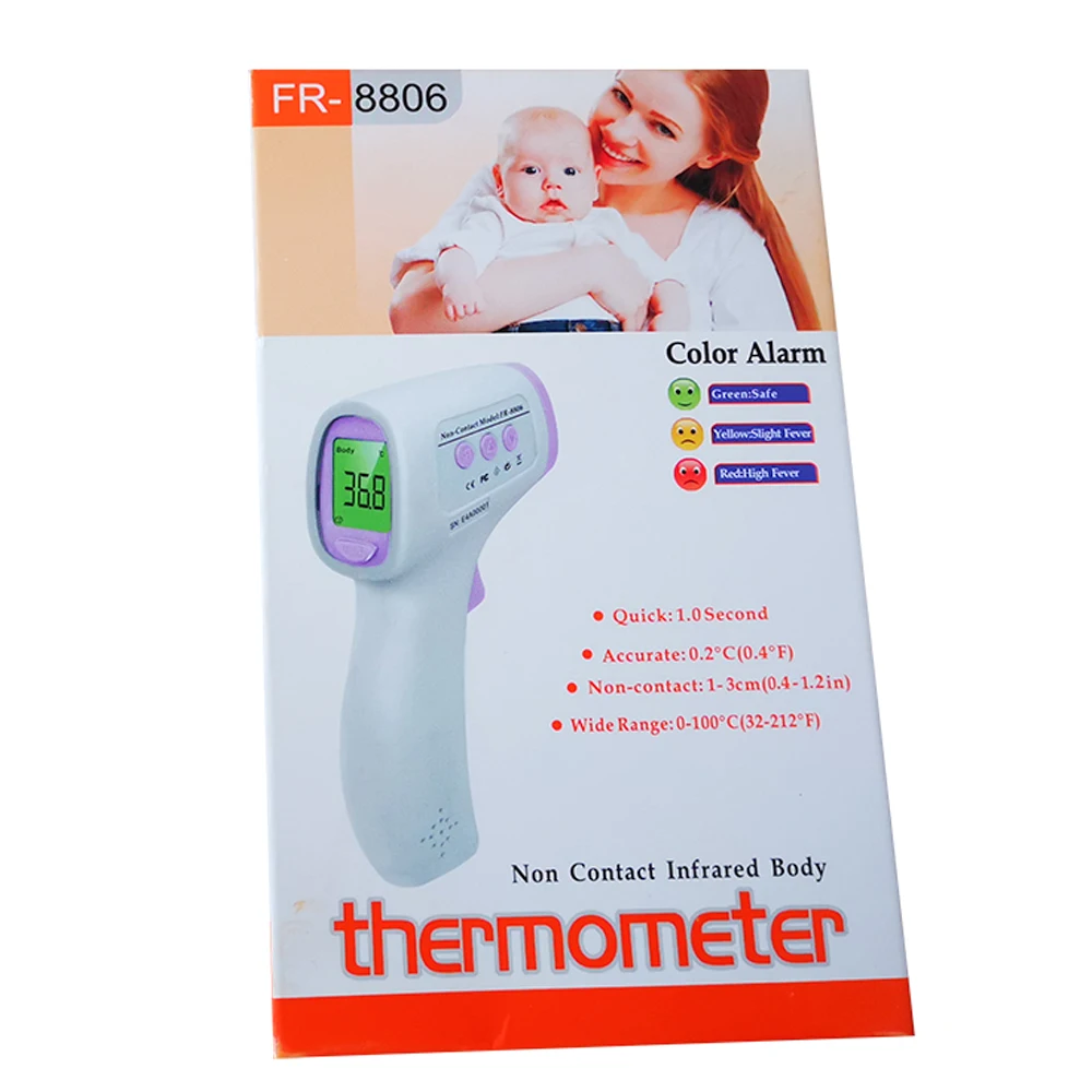 

Non Contact Infrared Thermometer Fever Temperature Measurement Digital High Accurate Family Health Care Baby Adult