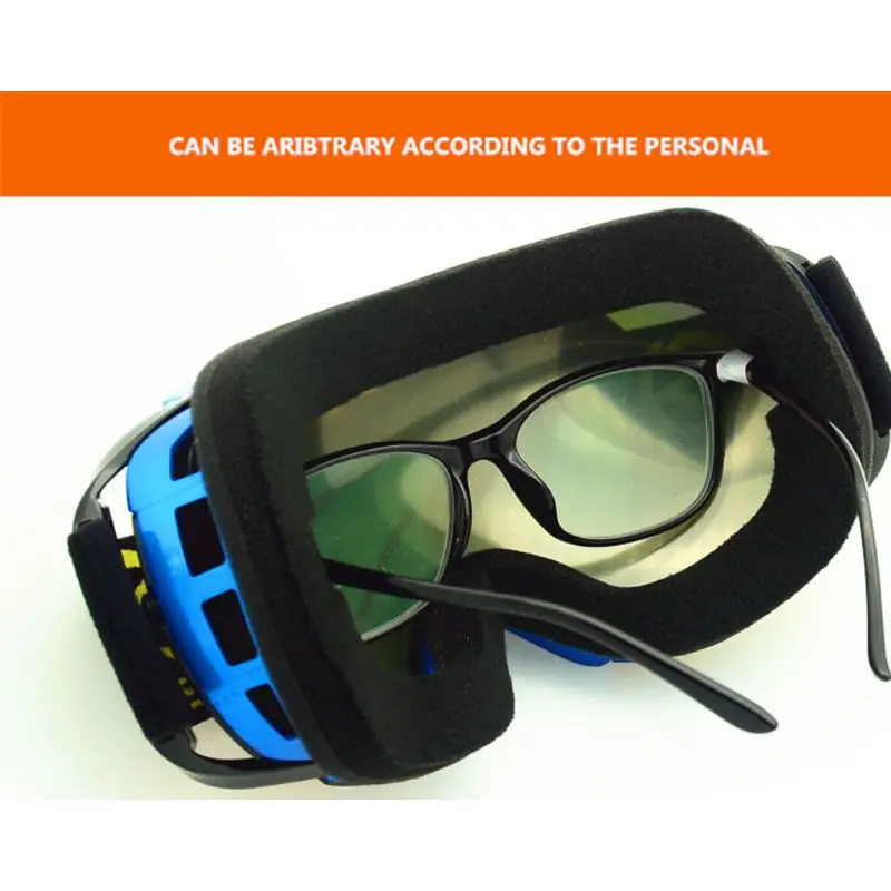 Professional UV Protection Ski Goggles Glasses Unisex Double Lens Goggles Lenses