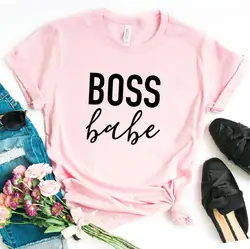 Boss baby/женская футболка с принтом, смешные изделия из хлопка, футболка, подарок, 90s Lady Yong Girl, Прямая поставка, S-880