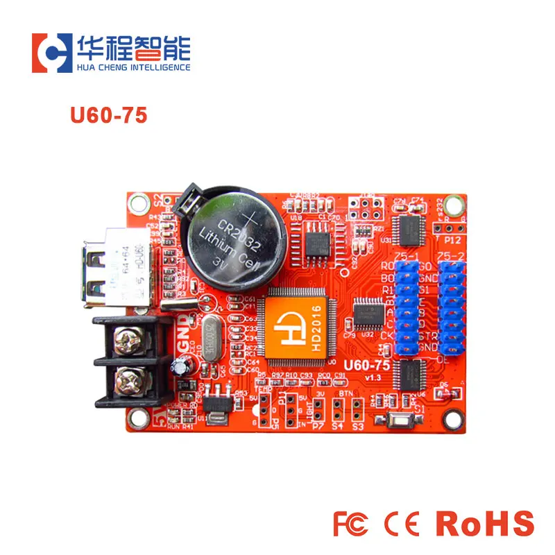 Женский светодиодный экран контроллер дисплея одноцветная карта управления с