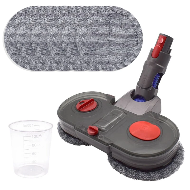 Electric Wet Dry Mopping Head For Dyson V7 V8 V10 V11 Cordless Vacuum Cleaner Accessories With Water Tank Mop | Бытовая техника