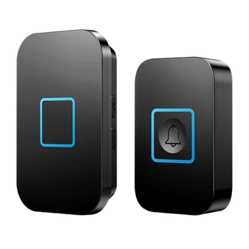 

Wireless Doorbell Exchange Digital Music Doorbell Wireless Remote Control Doorbell LED Doorbell Drag EU Plug