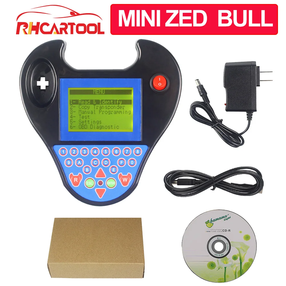 VDIAGTOOL Мини Zed Bull ключ программист V508 Смарт Zed-Bull ключ транспондер без жетонов ограничения автомобильные аксессуары