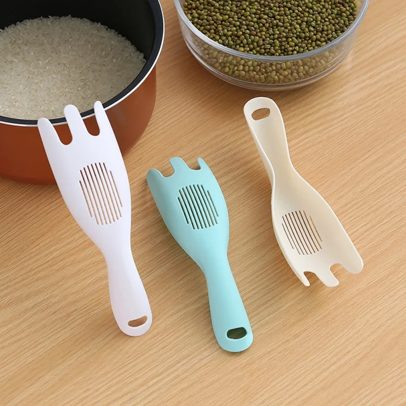 Durevole riso lavaggio setaccio cucchiaio filtri scolapasta colino gadget  da cucina setaccio di riso scolapiatti accessori da cucina - AliExpress