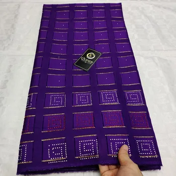 

New Design High Quality Purple Nigerian French Swiss Voile Lace In Switzerland For Party Dress 2019 African Cotton Lace Fabric