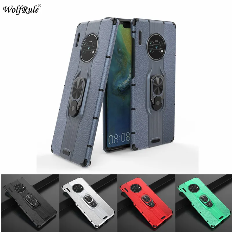 Чехол для Huawei Mate 30 полностью защищающий чехол телефона кольцо держатель