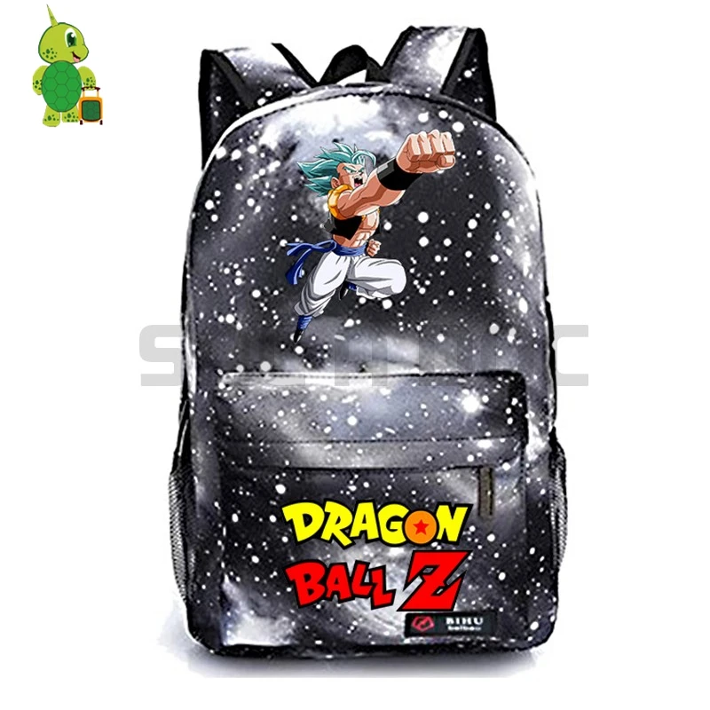 Mochila Dragon Ball Z рюкзак Goku Super Saiyan для мальчиков и девочек рюкзак для подростков школьные сумки галактика Звездная ночь дорожная сумка - Цвет: 12