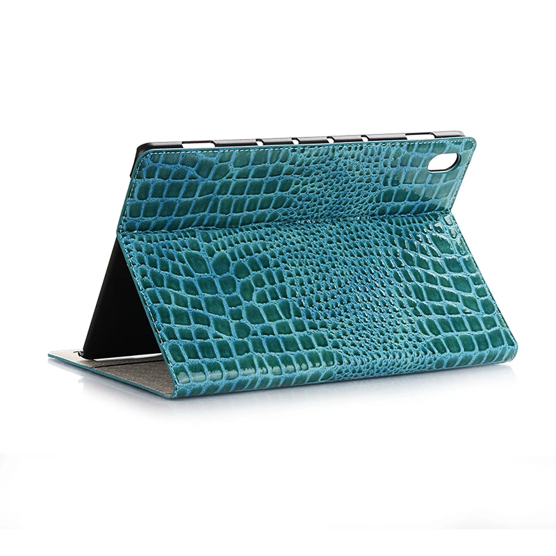 coque Кожаный чехол для i Pad Pro 11 12,9 чехол с подставкой для iPed Mini 5 4 3 2 1 Air 2 чехол с узором из крокодиловой кожи - Цвет: coque