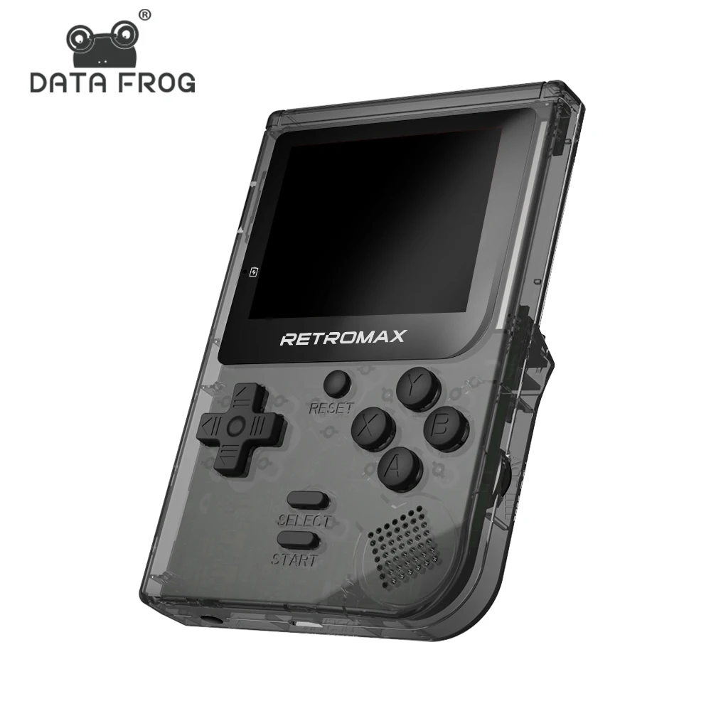 

Data Frog Portable Game Console 8 Bit Handheld Game Console Built-in 181 Games Mini Retro Console Game Retromax