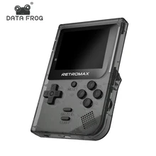 Données grenouille Console de jeu Portable 8 bits Console de jeu Portable intégré 181 jeux Mini rétro Console jeu Retromax
