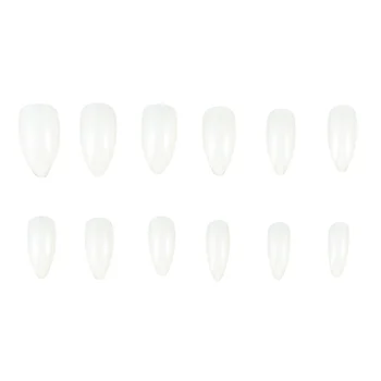 

600pcs Plastic Nail Tips Nail Cover Stiletto Fingernail for Nail Art Design