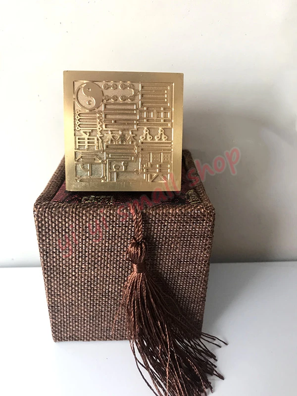 

Taoist Bronze Seal, Taoist Magic Weapon, Painting Amulet Supplies, Go Through Customs Seal