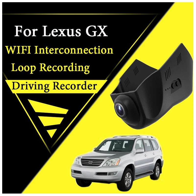 Car Road Record WiFi DVR Dash Camera Driving Video Recorder For Lexus GX For Toyota Land Cruiser Prado J120 2003~2009