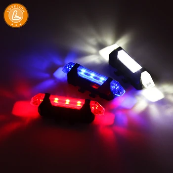 

LOVELION - USB charging mountain bike lights rear and rear LED warning lights riding accessories
