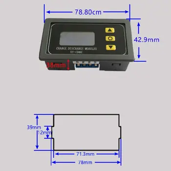 

XY-CD60 Solar Battery Charger Controller Module DC6-60V Charging Discharge Control Low Voltage Current Protection Board M0XD