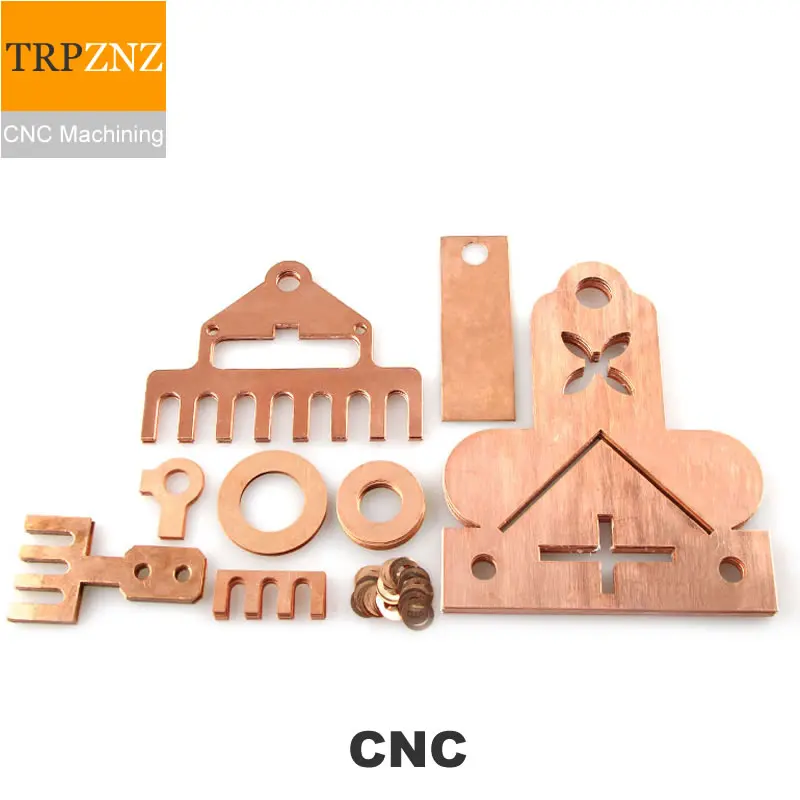 Спиральная обработка медной лампы нестандартные детали оборудования