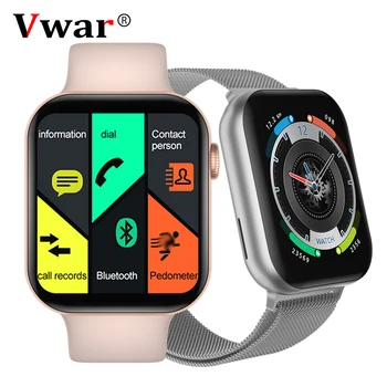Vwar Smartwatch with Encoder Button Siri Bluetooth Call Fitness Tracker Heart rate Monitor Smartwatch for IOS Android
Vwar Smartwatch with Encoder Button Siri Bluetooth Call Fitness Tracker Heart rate Monitor Smartwatch for IOS Android