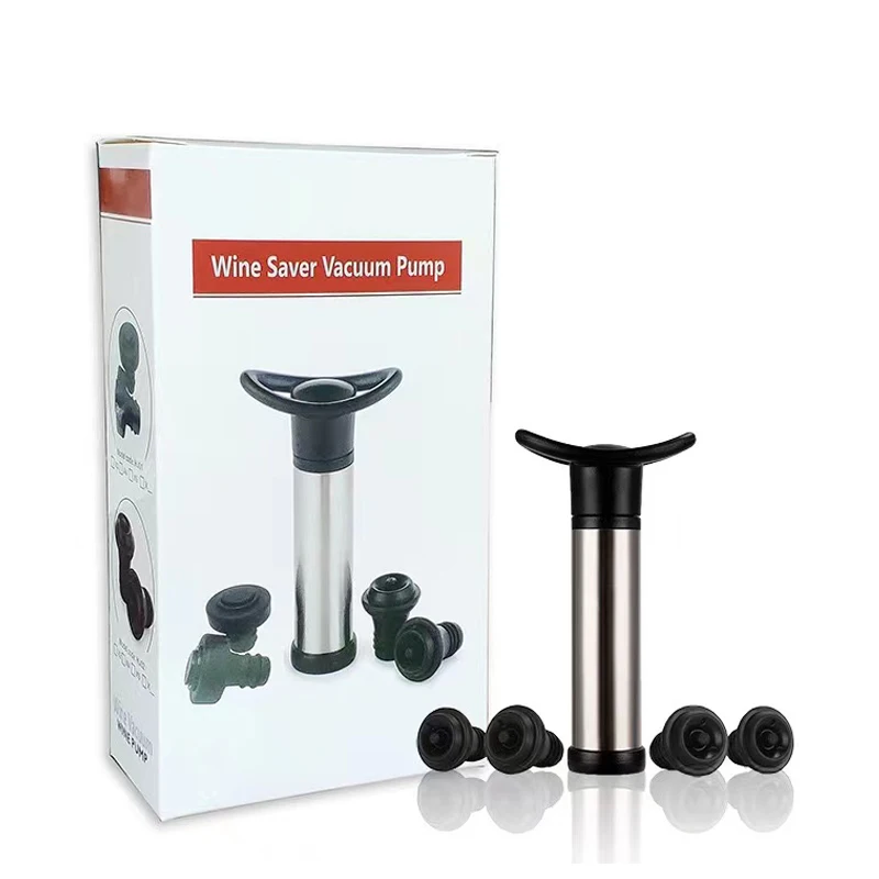 Premium Wine Preserver Pump with Airtight, Leak-Proof Seal and Durable Stainless Steel Construction