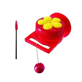 

1pcs Handheld Hummingbird Feeders with Suction Cup, For Pets Multifunctional Mini Straws Feeder Creative O1R3