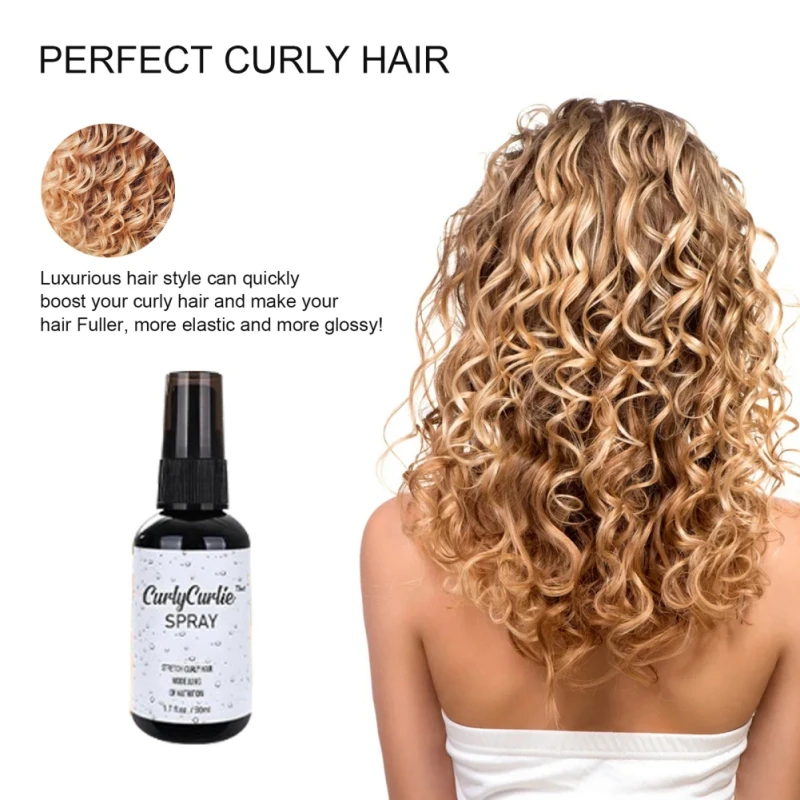 30/50ml Perfect Cute Curls Hair Booster Curl Defining Styling Enhancing  Spray For Curly Wavy Hair Strong Hair Styling Gel|Men's Hair Loss Products|  - AliExpress