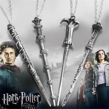 

Harrie Potter Hermione Dumbledore Magic wand necklace cartoon character Haley Plating accessories gifts