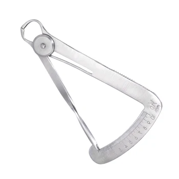 

Stainless Steel Autoclavable Caliper Dental Surgical Dentist Lab Dental Ruler Teeth Whitening Oral care tools
