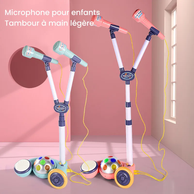 Handgehalten Mikrofon Musik Stimme Singende Elektronische Lernen Spielzeug Für 