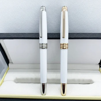 

wo haha Meisterstuck series 14k white fountain pen ink Ladies business signature writing pen