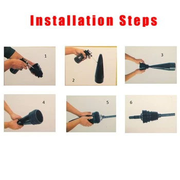 

21mm and 95mm CV Boot Silicone CV Joint Boot Stretch CV Boot 130mm High quality