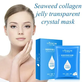 

Seaweed Mask Collagen Mask Transparent Crystal Mask Whitening Moisturizing Oil Control Skin Care