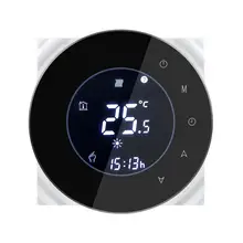 Термостат Wi-Fi контроль отрицательного ЖК-сенсорного экрана Программирование термостат водонагреватель контроль температуры Лер Ntc сенсор 3a