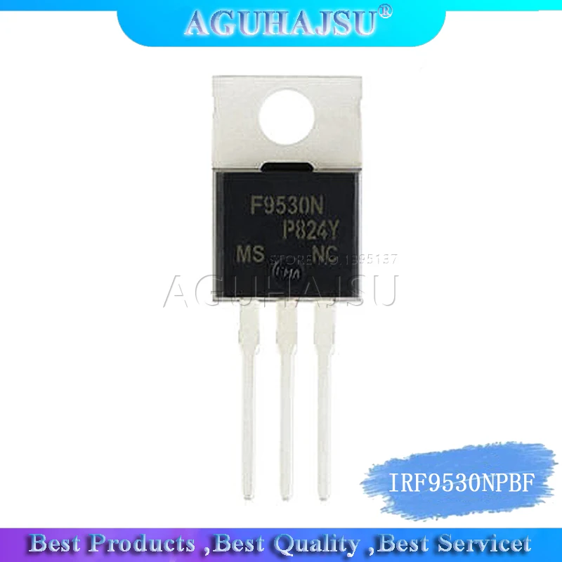 10 шт./лот IRF9530NPBF IRF9530N IRF9530 TO 220 MOSFET P 100V 14A Новый оригинал|Интегральные схемы| |