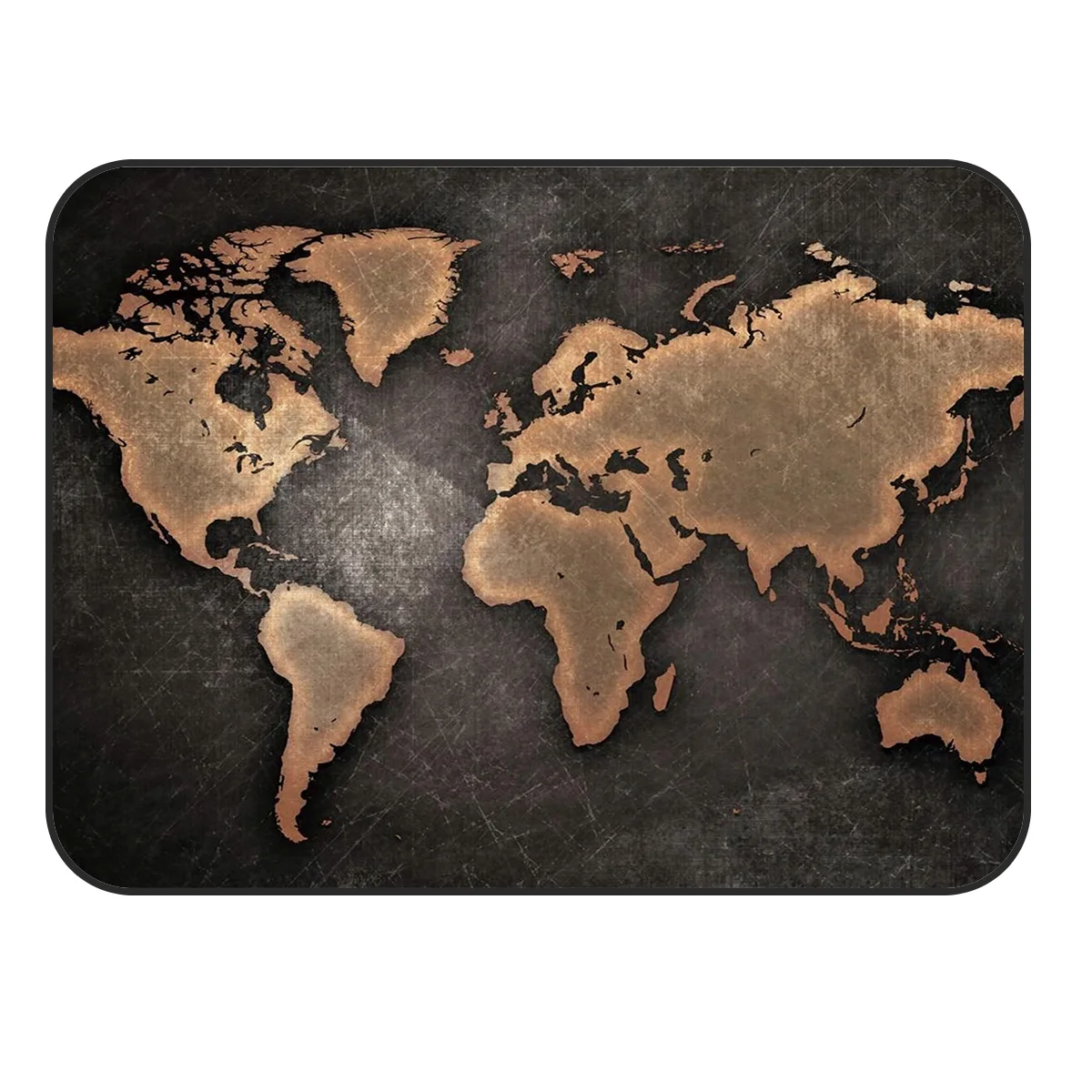 CHARMHOME мягкий ковер Противоскользящий ковер Ретро мир ковер с картой для гостиной коврик для домашнего декора