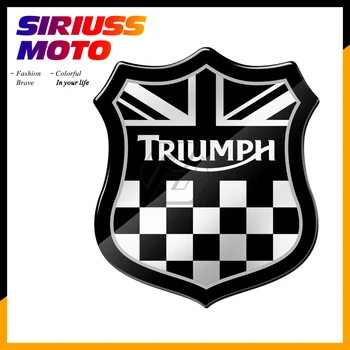 

3D Motorcycle Union Jack Racing Sticker Case for Triumph 675 765 Tiger 800 900 1200 Street Twin Speed Triple RS