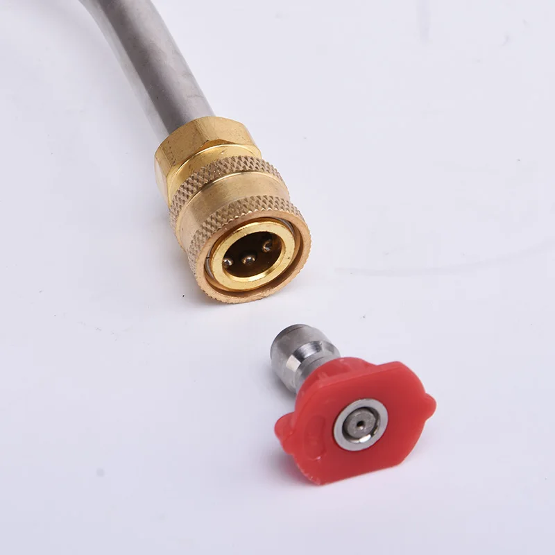 Extension Wand Lance G1/4" Quick Connector Fitting to Pressure Washer Nozzles 