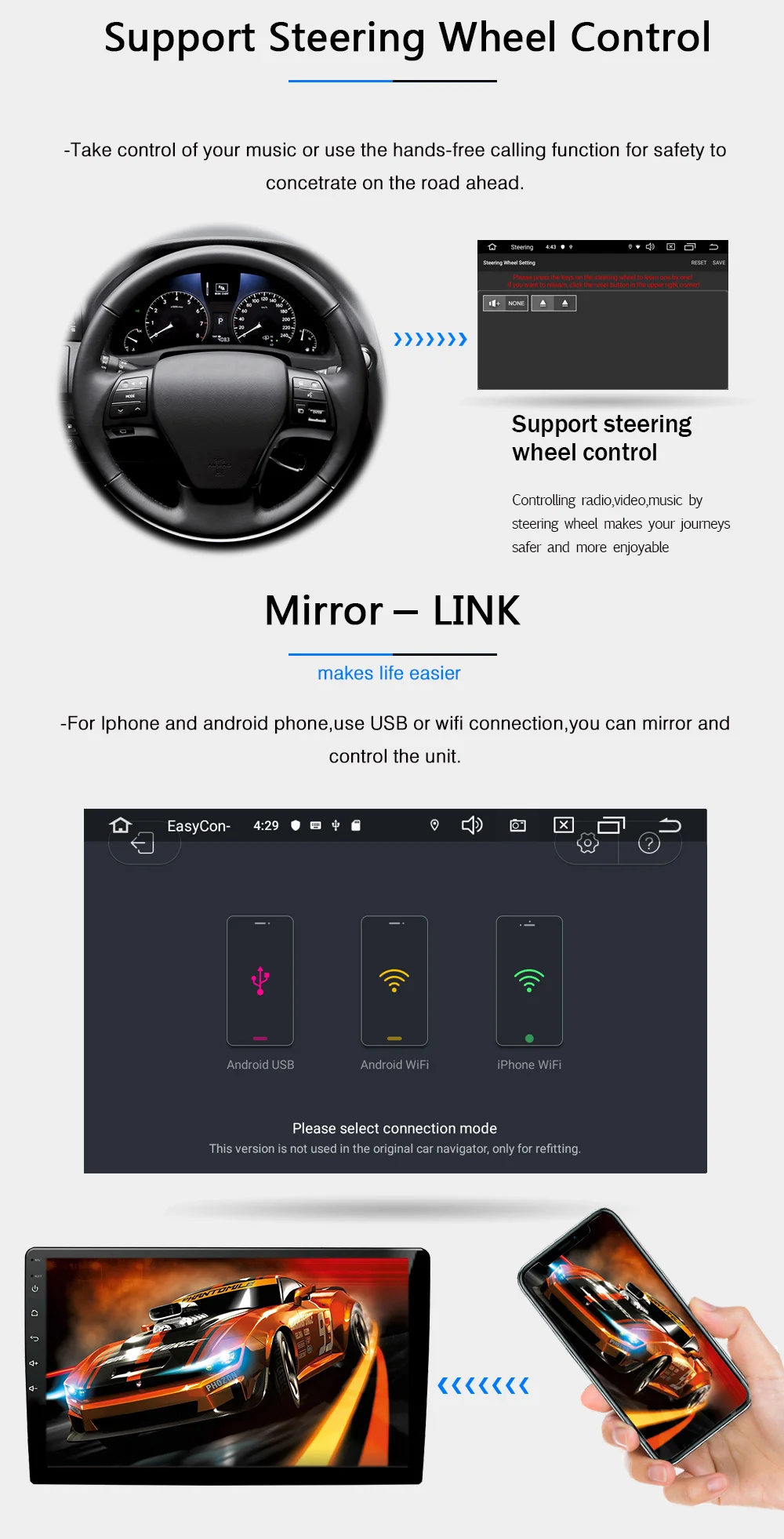 Best Funrover 2.5D+IPS android 9.0 2 din car dvd for kia k2 Rio 2010 2011 2012 2013 2014 2015 2016 gps navigation car radio No dvd bt 22