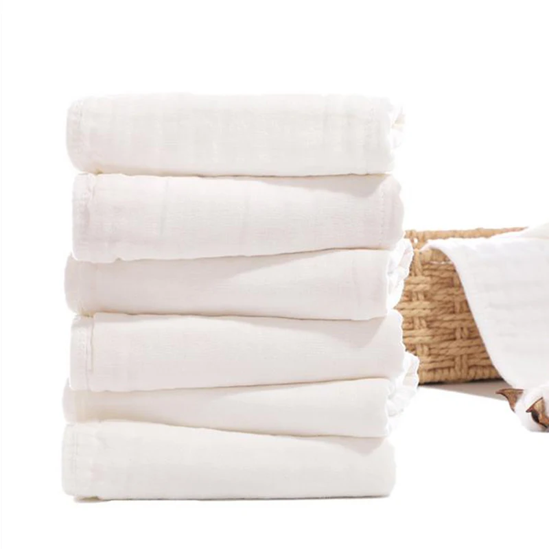 Baby Handkerchief Square Towel Baby Face Towel Soft Baby Towels Wash Cloth Handkerchiefs Infant Bab