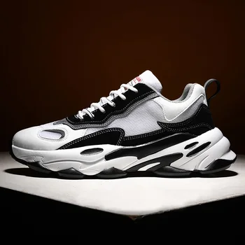 

New Brand Man Footwears Krasovki Men's Casual Shoes Sapato Masculino Male Sneakers Breathable Comfortable Dropping Shoes 39-44